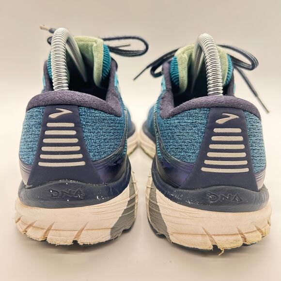 Brooks Adrenaline GTS 18 Running Sneaker Shoes‎ Blue Women's Size 10 B (Medium) - Picture 4 of 8